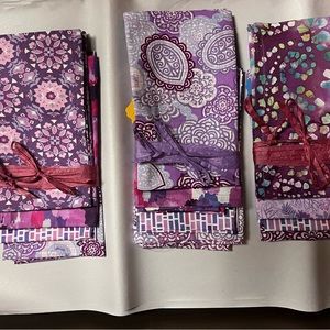 Handmade 100% cotton coordinated set of 4 Dinner Napkins.